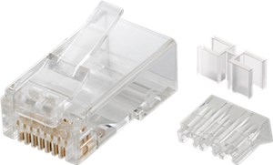 Fiche RJ45, CAT 6A UTP Blindé