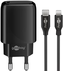 Lightning/USB-C™ PD charging set (20 W)