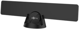 Antenna attiva ultrapiatta Full HD DVB-T2 per interni, incl. filtro LTE/4G