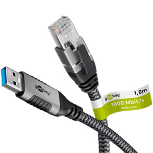 Câble Ethernet USB-A 3.0 vers RJ45, 1 m