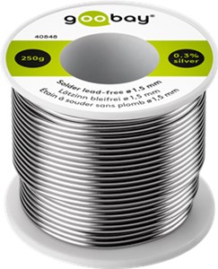 Solder Lead-Free, ø 1.5 mm, 250 g