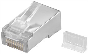 RJ45-Stecker, CAT 5e STP geschirmt