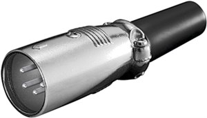 Mikrofonstecker, XLR-Stecker (4-Pin)