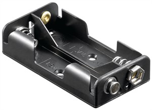 2x AA (Mignon) Batteriehalter