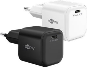 Szybka ładowarka USB-C™ PD GaN Nano (20 W) czarny