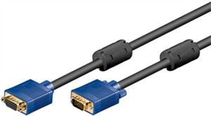 Full HD SVGA Monitor Extension Cable, gold-plated