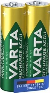 AA (Mignon)/HR6 (56706) ricaricabile - 2100 mAh, 2 pezzi/blister