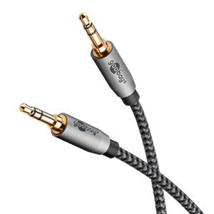 Câble de Connexion Audio AUX, 3,5 mm Stéréo, 0,5 m
