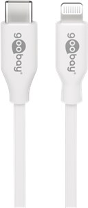 Lightning USB-C™ Lade- und Synchronisationskabel, 0,5 m, weiß