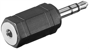 Adaptateur de Casque, Prise Jack AUX 3,5 mm vers 2,5 mm