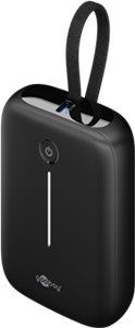 Powerbank 10.000 mAh mit integriertem USB-C™-Kabel
