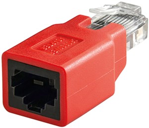 Adaptateur Modulaire RJ45 Croisé, CAT 5e