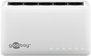 Switch di rete Ethernet a 5 porte Gigabit Ethernet