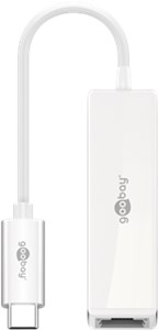 USB-C™-Ethernet-Adapter, weiß