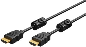 High-Speed-HDMI™-Kabel mit Ethernet, Ferrite