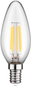 Świeczka LED filament, 6 W