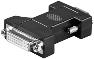 Adaptateur DVI/VGA Analogique, nickelé