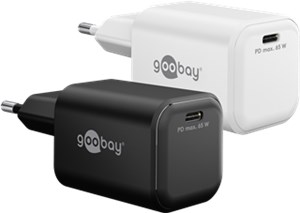 USB-C™ PD GaN Schnellladegerät Nano (65 W) schwarz