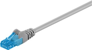 CAT 6A cavo patch, U/UTP, grigio