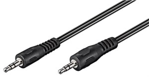 Câble de Connexion Audio AUX, 3,5 mm Stéréo, Câble plat