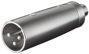 Adaptateur XLR, RCA Prise vers XLR Fiche